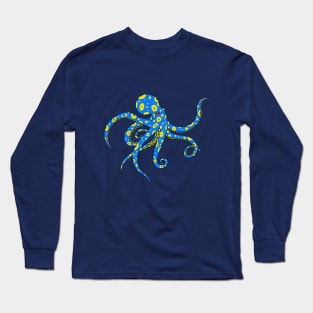 Blue Ringer Long Sleeve T-Shirt